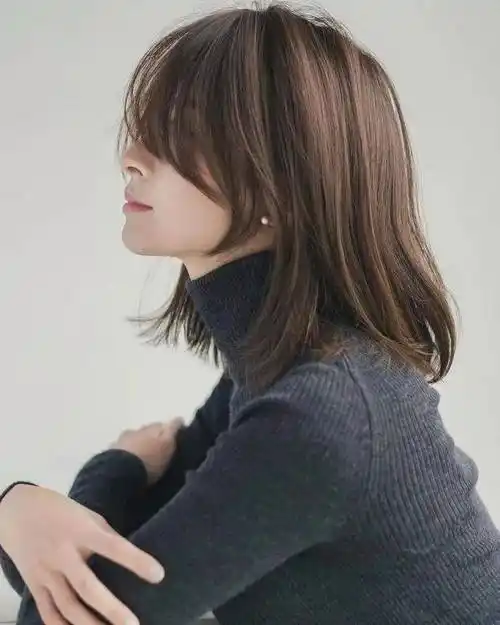 齐肩锁骨发,后悔没早点剪