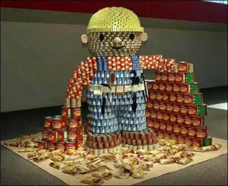 罐头盒的艺术组图