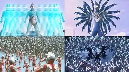 盘点9位使用分身术打败怪兽的奥特曼,银河与麦克斯分身数千个