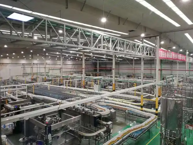 区住建局老干部参观"农夫山泉"现代化生产线!