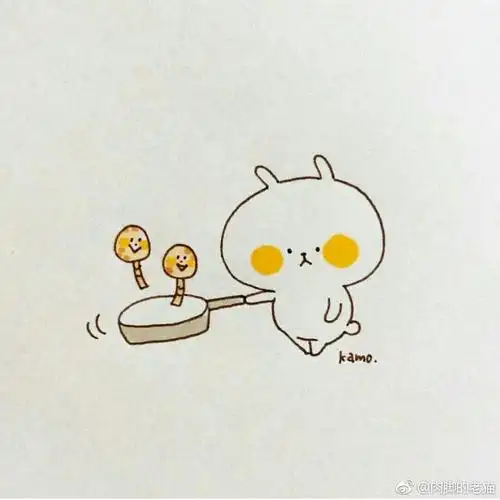 萌物手绘插画-插画-千千简笔画