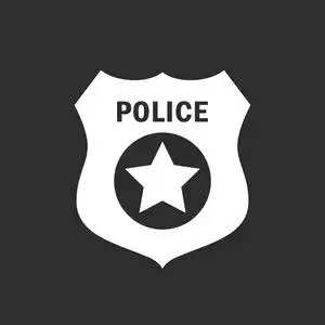 警察警徽素材图片
