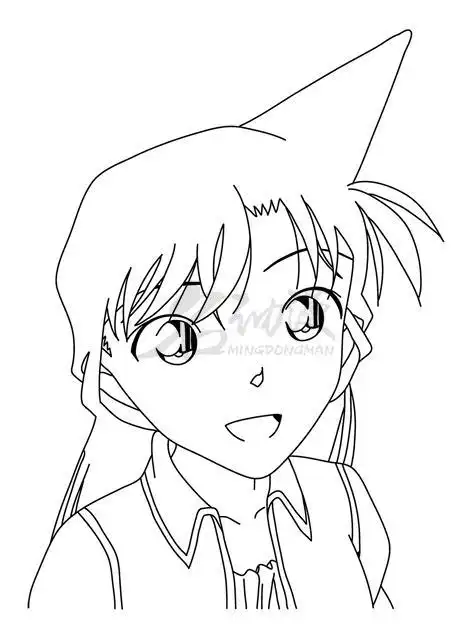 如何画出好看的毛利兰