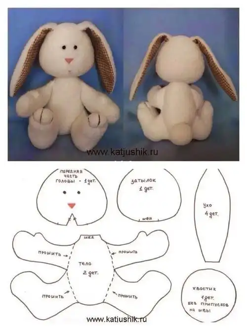 兔兔图纸_兔子_素材_素材其他