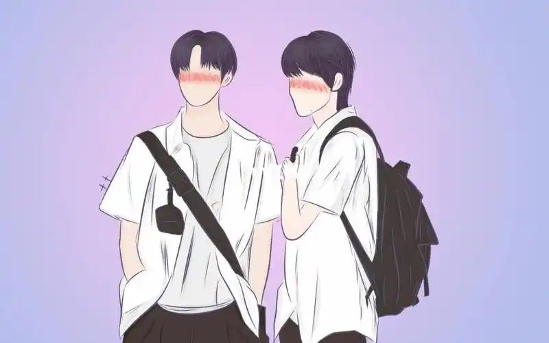 刘耀文宋亚轩一起等雨停