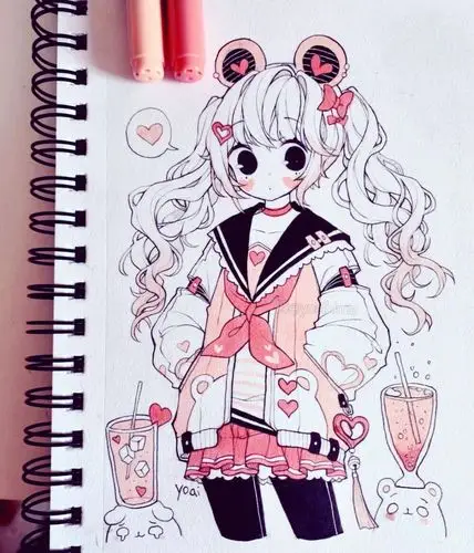 马克笔动漫手绘