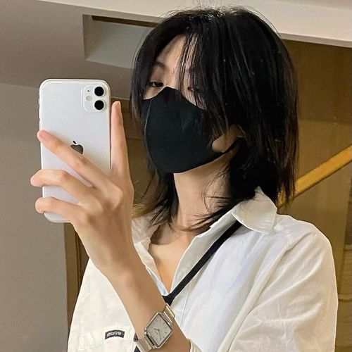 时尚男武士头帅气cos宫本武藏短直发可扎发型个性蓬松整顶式造型