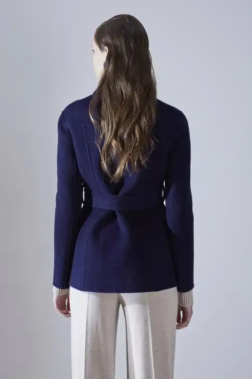 womenwear 19秋冬新品】kanoe/kanoe 牛角装饰猎装外套 两色 女士西服