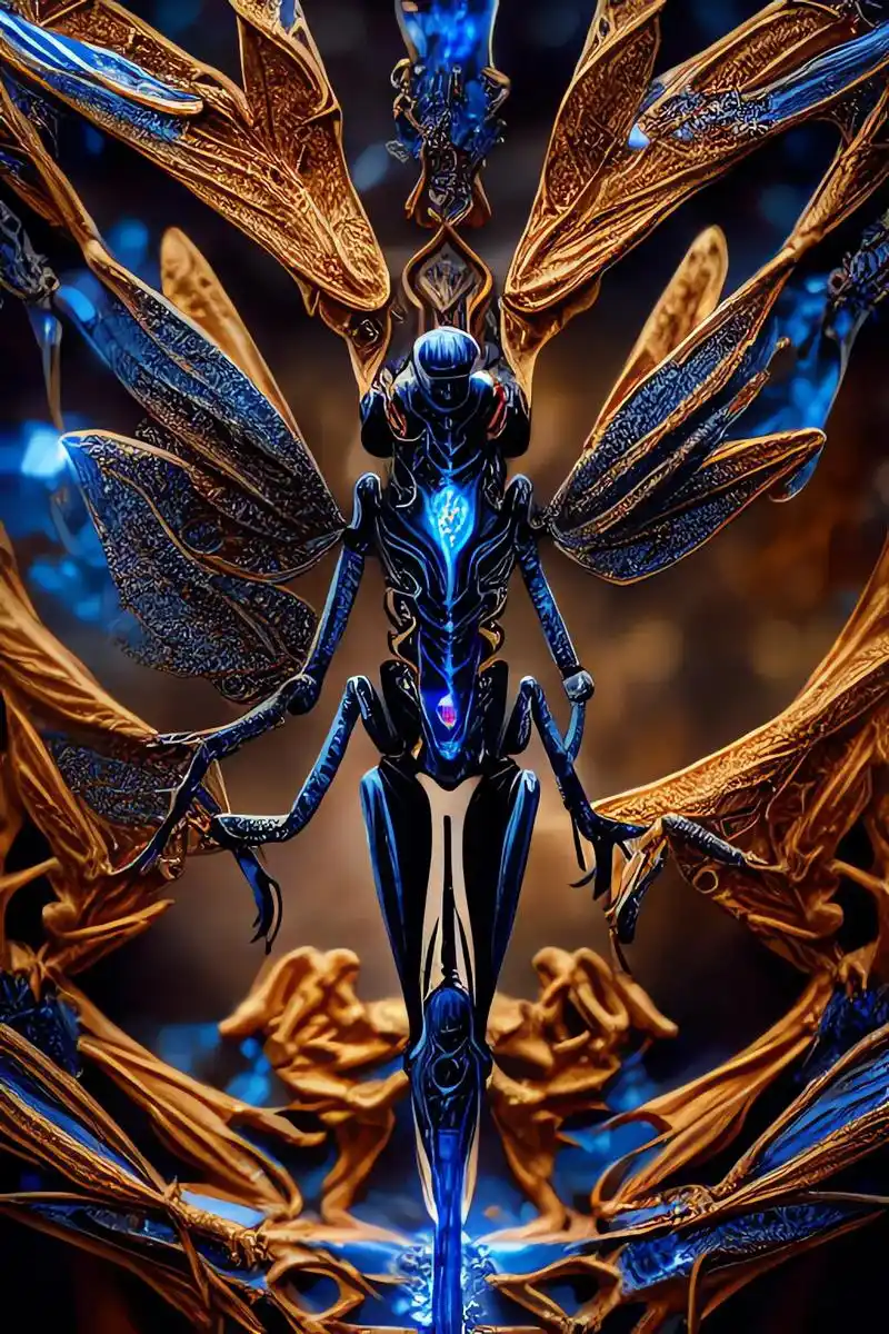 螳螂机械铠甲送给大家当壁纸头像