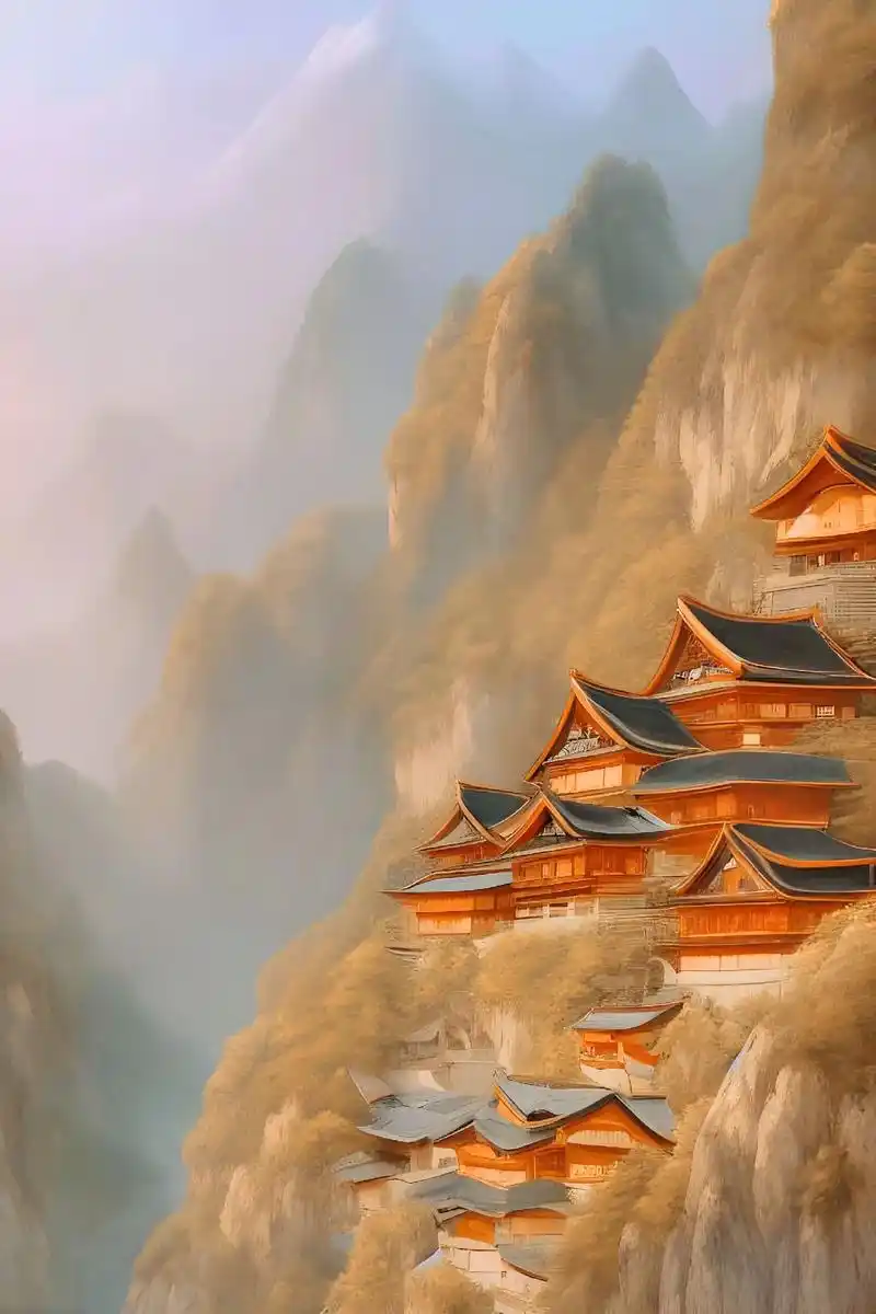 古城山村风景,养眼了,醉了心……#古风 #国风古韵 #喜欢的 - 抖音