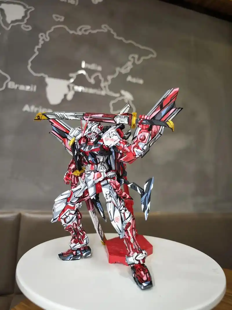 帅   是一辈子的事.#漫画色涂装#红异端#高达模型 #二次 - 抖音