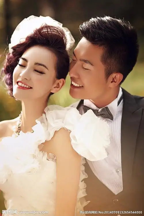个性婚纱照图片