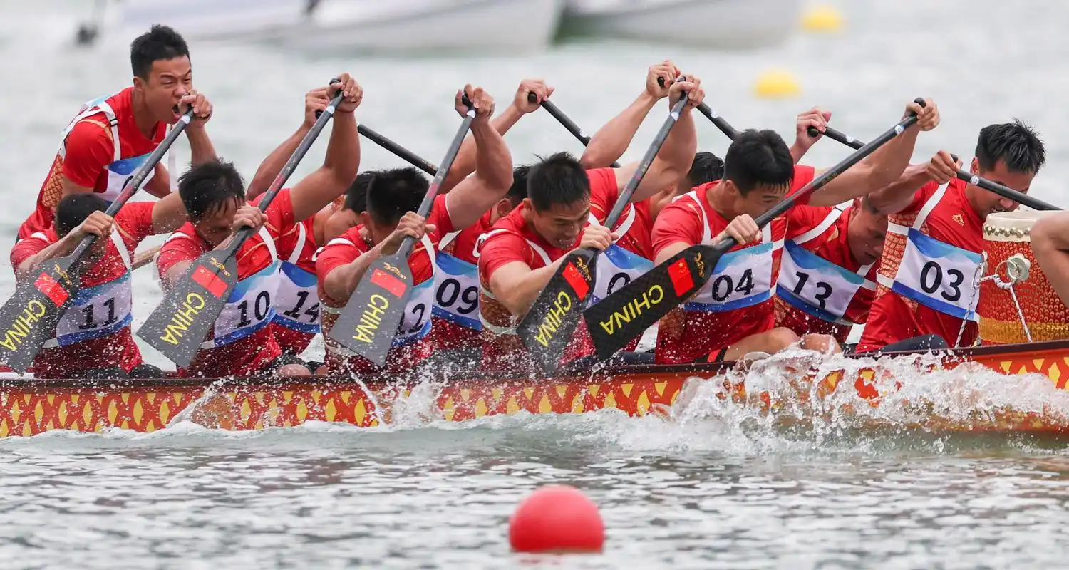 杭州亚运会丨龙舟男子1000米直道竞速赛赛况