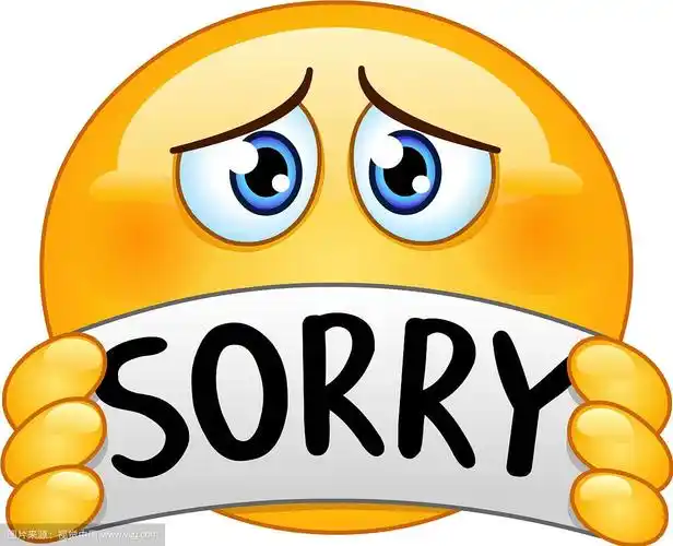 抱歉的表情