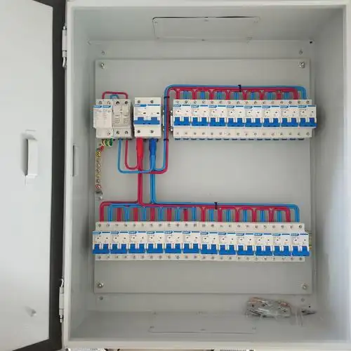 新款定做三相四线成套低压配电箱开关时间表控制柜家用照明户外款