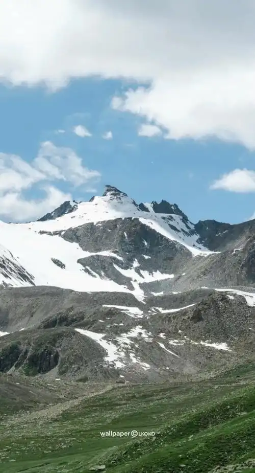 雪山壁纸〗这一组图拍的太有质感啦!做手机壁纸简直不要太高级