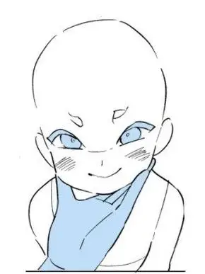 绘画参考q版捏脸杀模板