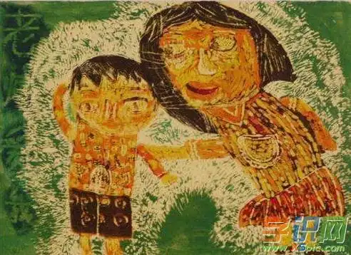 吹塑纸彩色版画