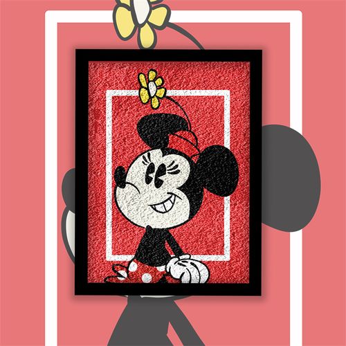 纸浆画diy手工迪士尼经典角色卡通形象 米奇米老鼠唐老鸭黛丝