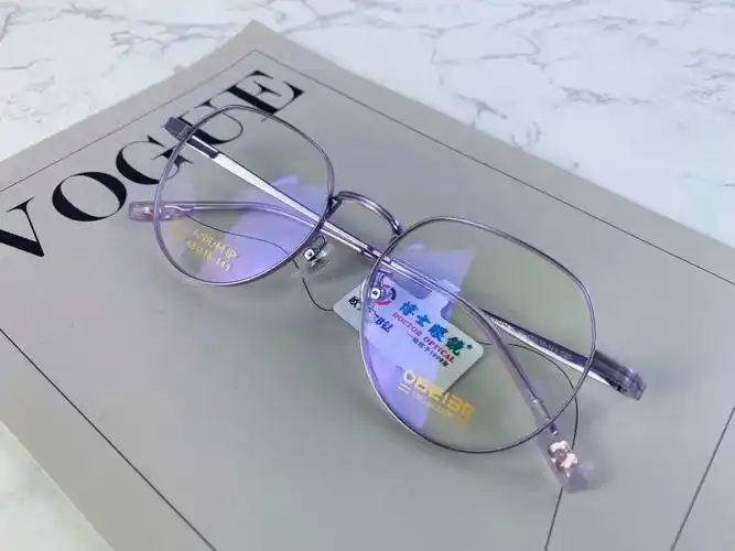 星空紫眼镜是真的很显乖啊