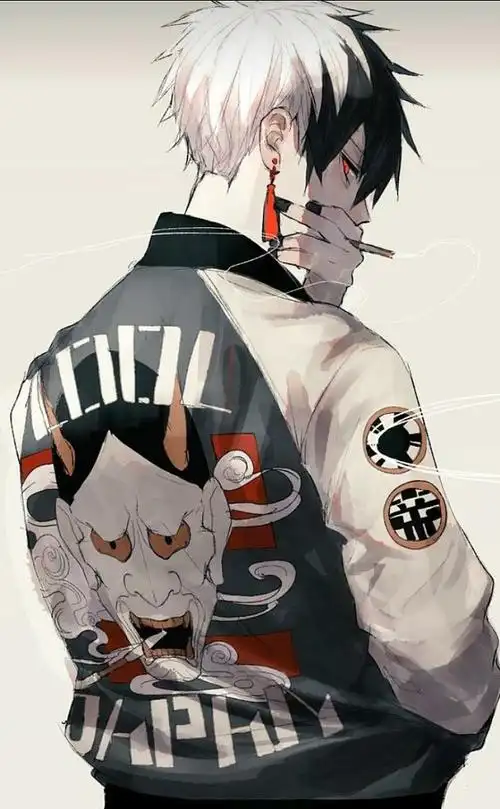 日本动漫漫画男人帅哥