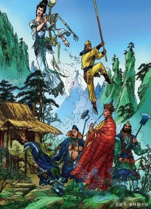 一组浓墨重彩的《西游记》绘画,你喜欢吗