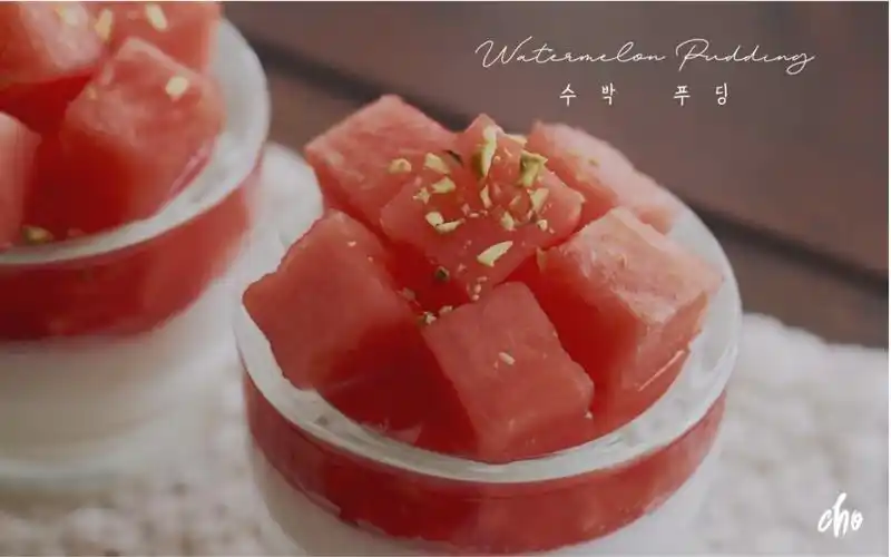 减压系列西瓜布丁早上好