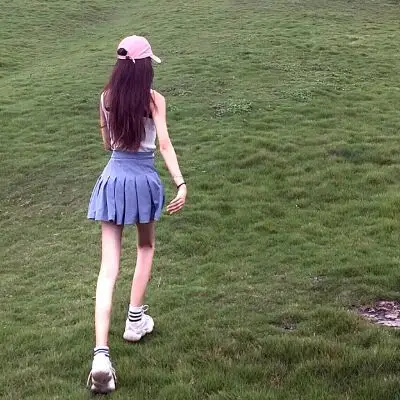 胖背影全身女头