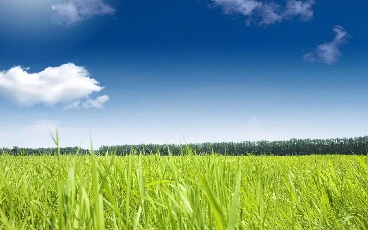 唯美蓝天白云风景图片电脑壁纸