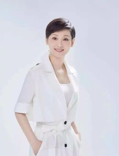 徐帆不愧是冯小刚的老婆,穿旗袍款连衣裙配短发走红毯,气质惊艳