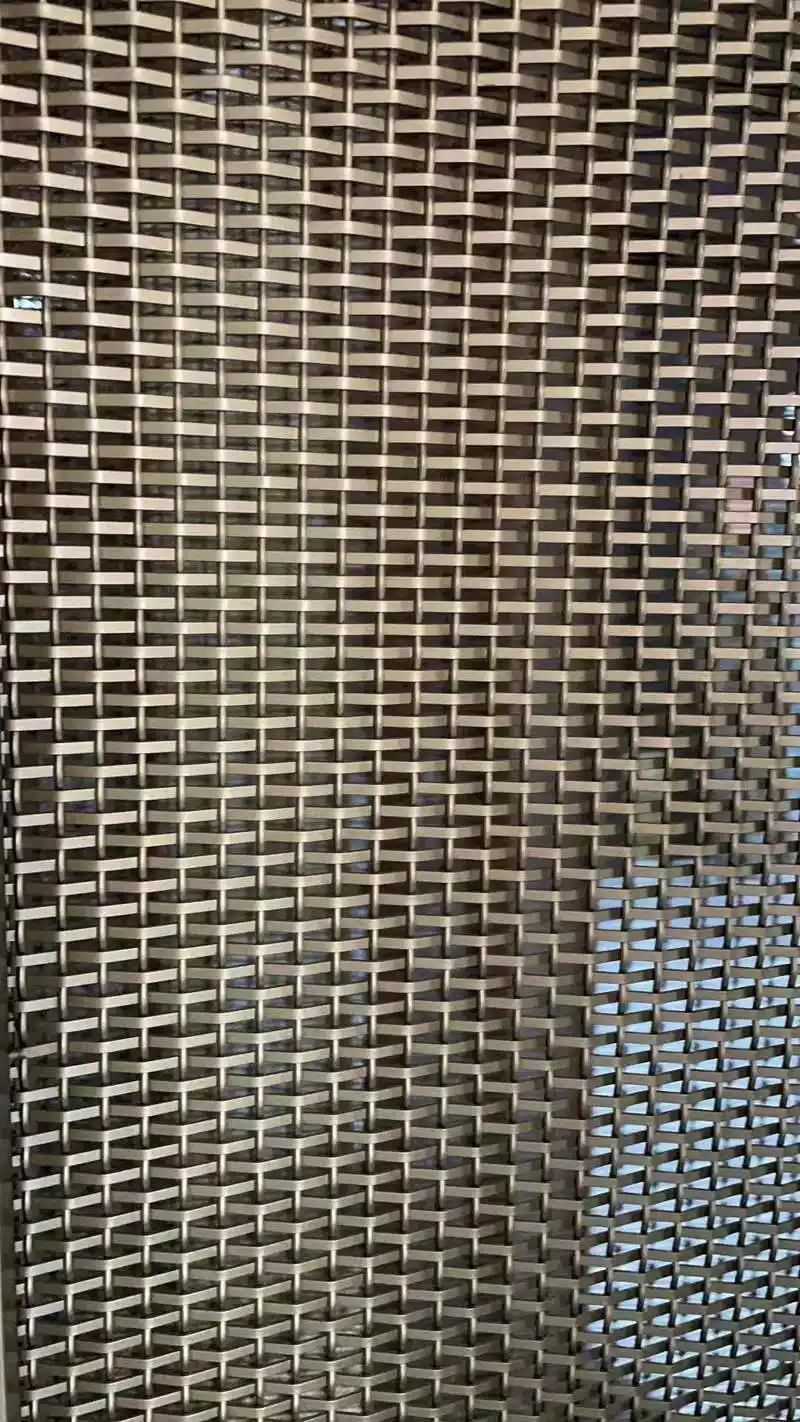 幕墙装饰吊顶装饰防护网 金属装饰网 定做金属装饰网 万保厂家