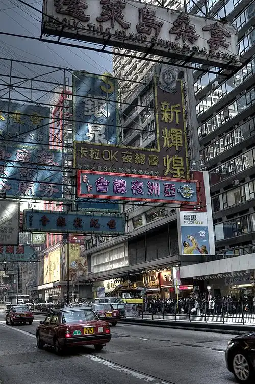 标题:香港旺角hdr