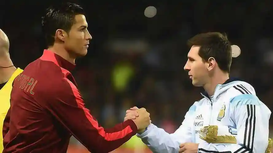 足坛巨星传梅罗故事c罗对手篇竞争流铸造成功绝代双骄互相成就