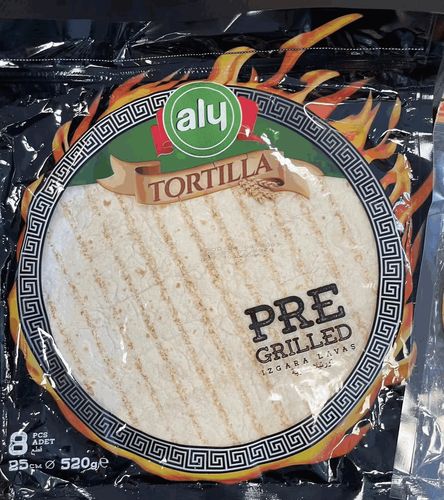 土耳其进口aly常温卷饼(预烤)薄饼面饼墨西哥鸡肉卷饼皮burrito