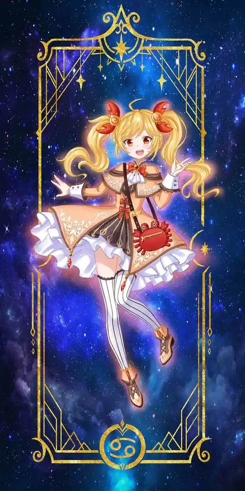 12星座宫女神插画