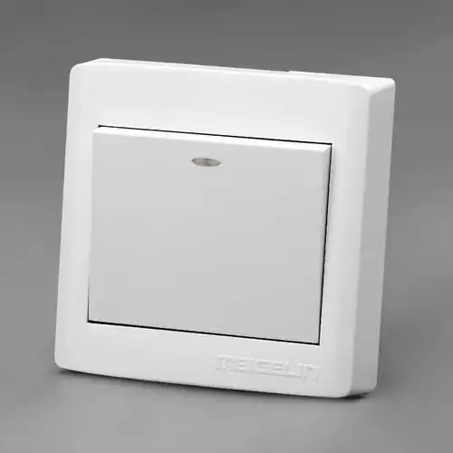 简易按钮家庭婚房面板家居控制器艺术开关电灯双控开关