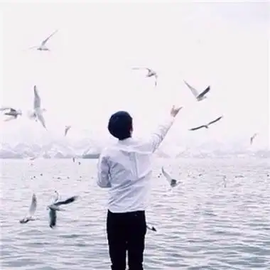 男生头像侧脸背影高清清新帅气的侧脸背影男头图片