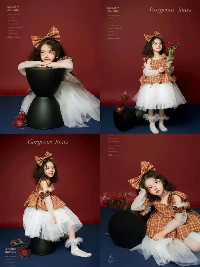 关于红色94Ⅰ复古少女Ⅰ儿童样片研发92.92researc - 抖音