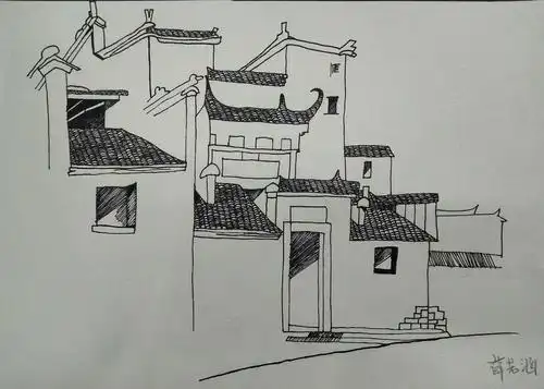 建筑之美——合肥市行知学校站塘校区八年级七班美术作品展