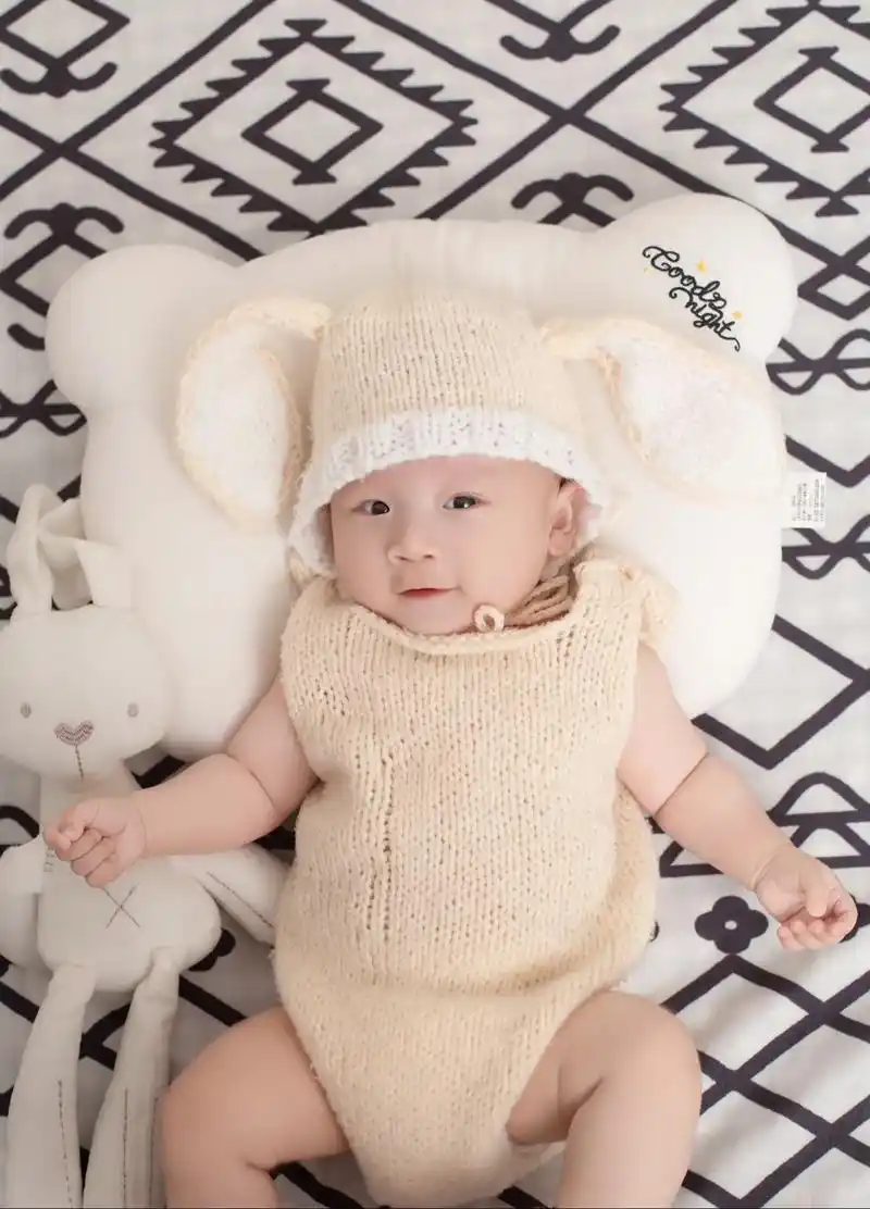 宝宝百天照 #我的小男孩 迟到的百天照 100天生长记录