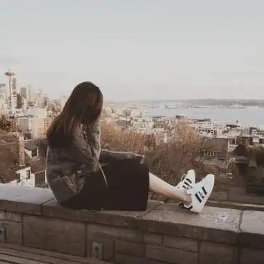 好看的小清新长发女生头像背影 长发小清新的