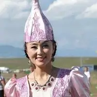 少数民族哈萨克族美女高清头像