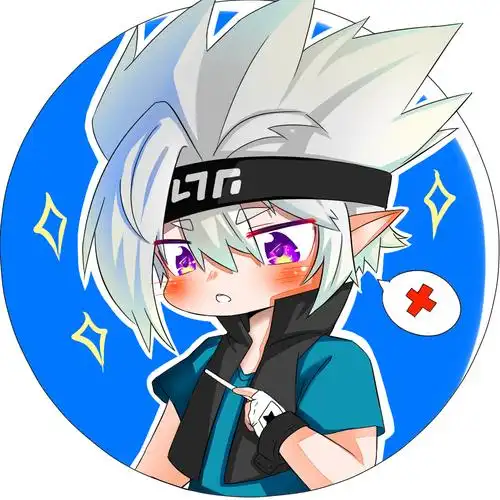 论凹凸世界两大面瘫酷哥. 注:格瑞手里的只是温度计而已!