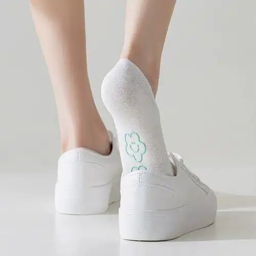 皮尔卡丹隐形防滑袜子女短袜船袜搭配单鞋小白鞋穿浅口床袜无骨