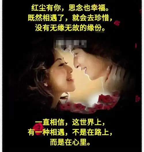 送给相爱相思的两个人你不离我不弃真情永相伴