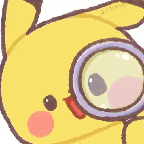 q版皮卡丘头像