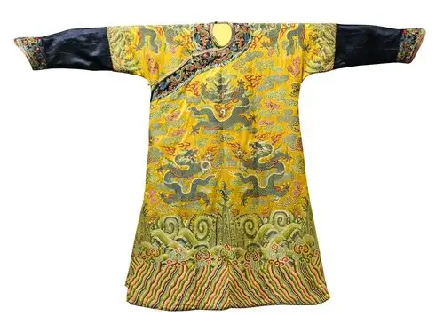 6868lot001868清代刺绣龙袍