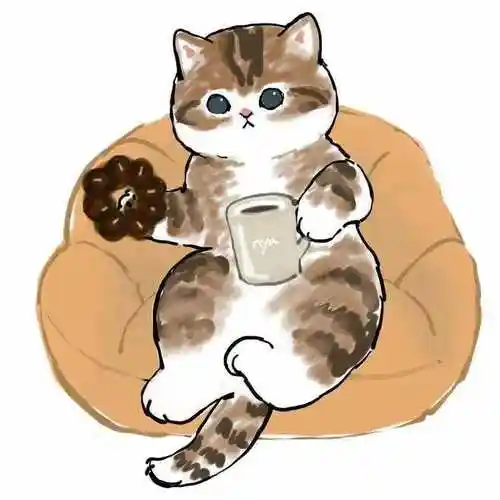 温馨而虐心的软萌猫咪|日本插画师mofu_sand作品欣赏|肖像画|艺术作品