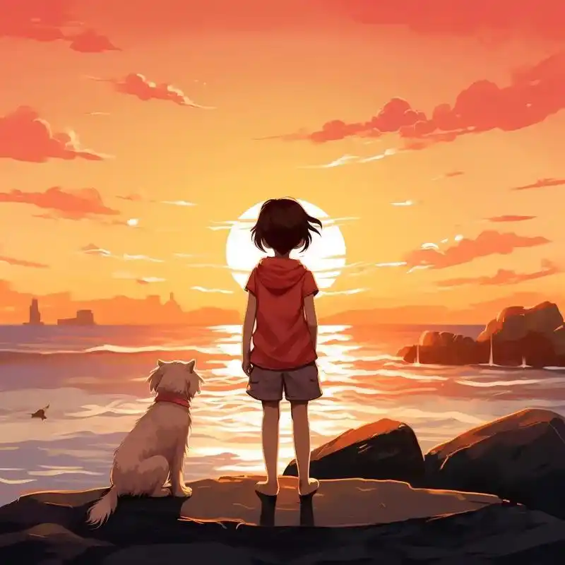 落日余晖映晚霞一抹夕阳美如画 #头像控 # - 抖音