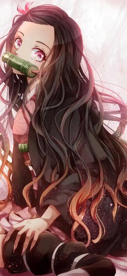 祢豆子鬼灭之刃动漫高清手机壁纸